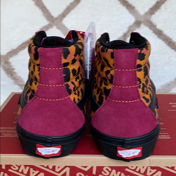 • VANS SK8-Hi Punk Best Red/Black Men’s - Picture 10 of 16